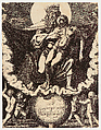 The Holy Trinity, Nicolaas Hogenberg (Netherlandish, Munich ca. 1500–1539 Mechelen), Engraving